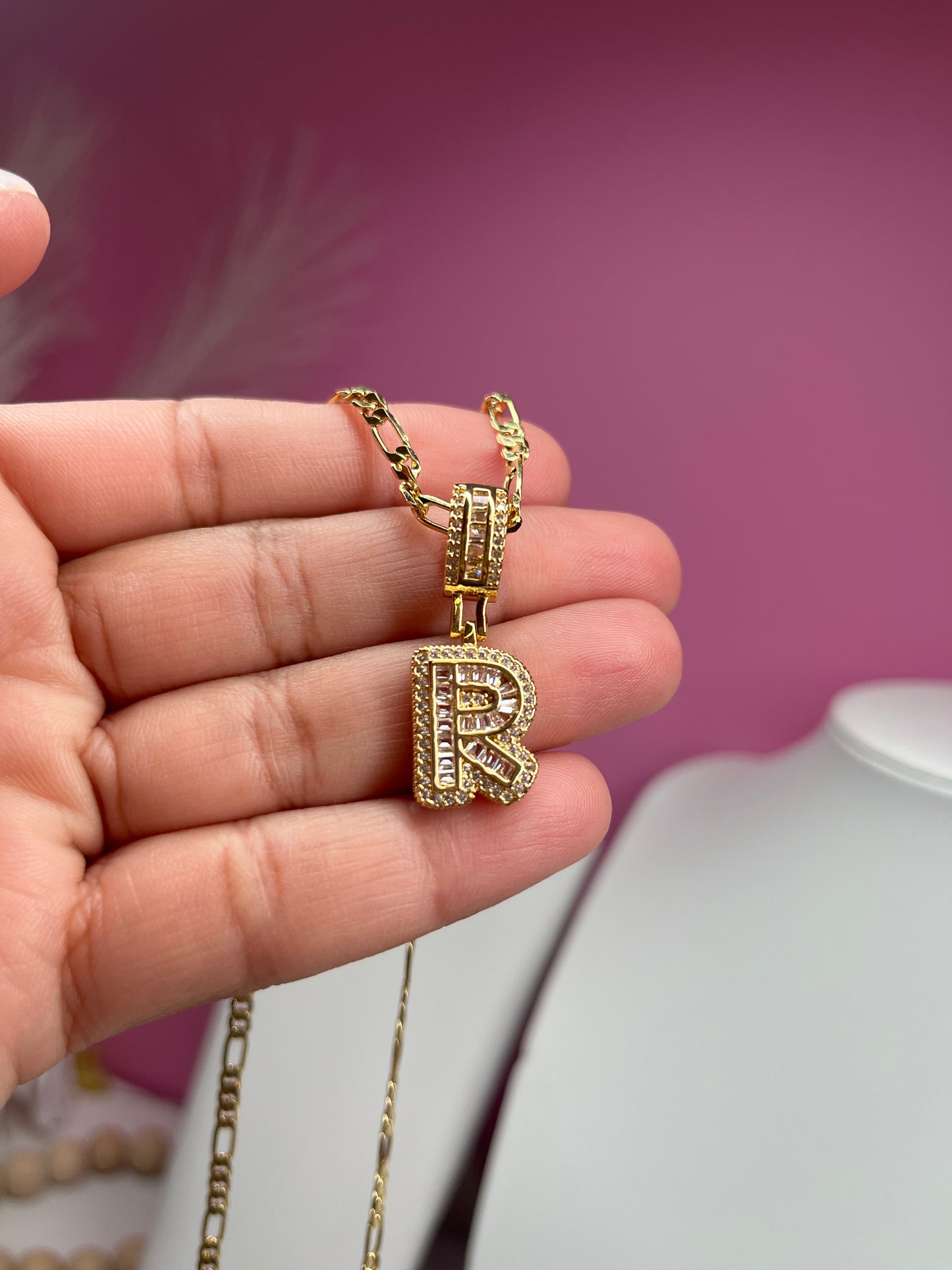 Necklace Inicial Brillante