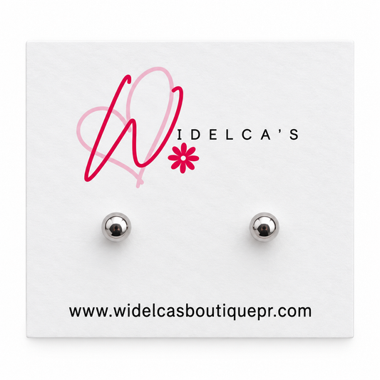 Arete bolita plata 3mm