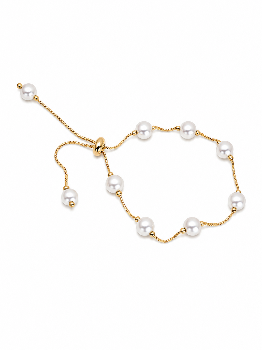 Pulsera Perlas Ajustable