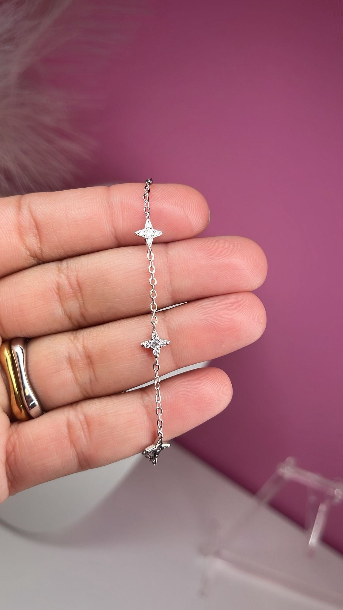 Pulsera Destellos plata