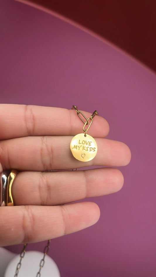 Necklace Love My Kids