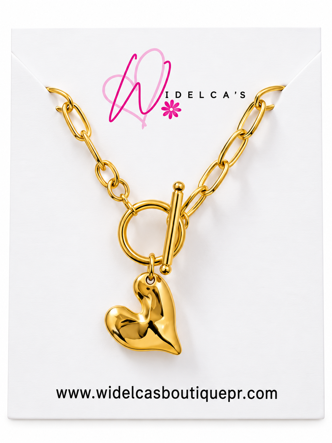 Necklace Corazón Oro