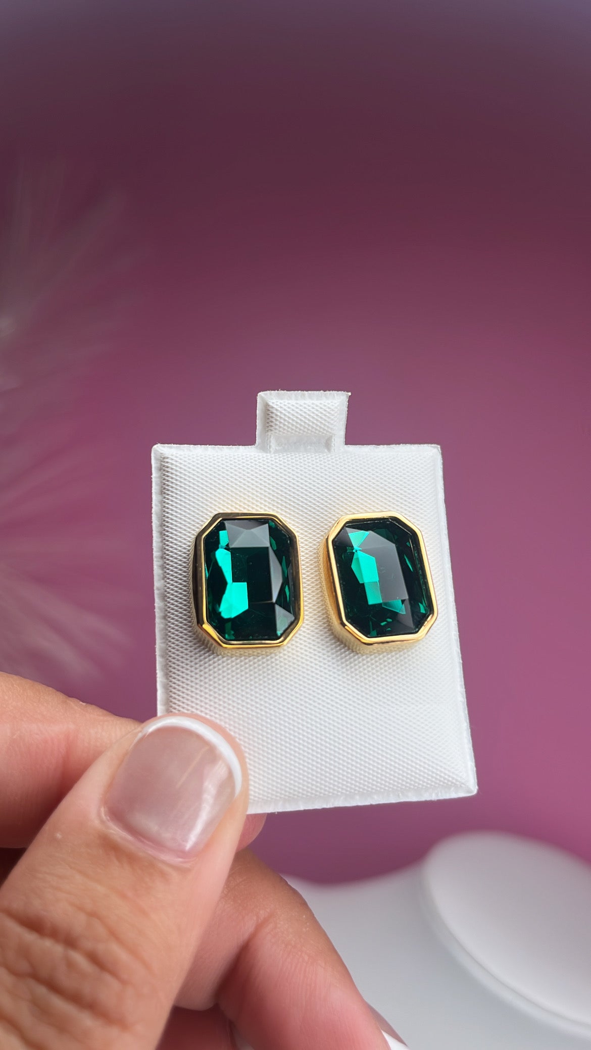 Arete Zirconia Turquesa