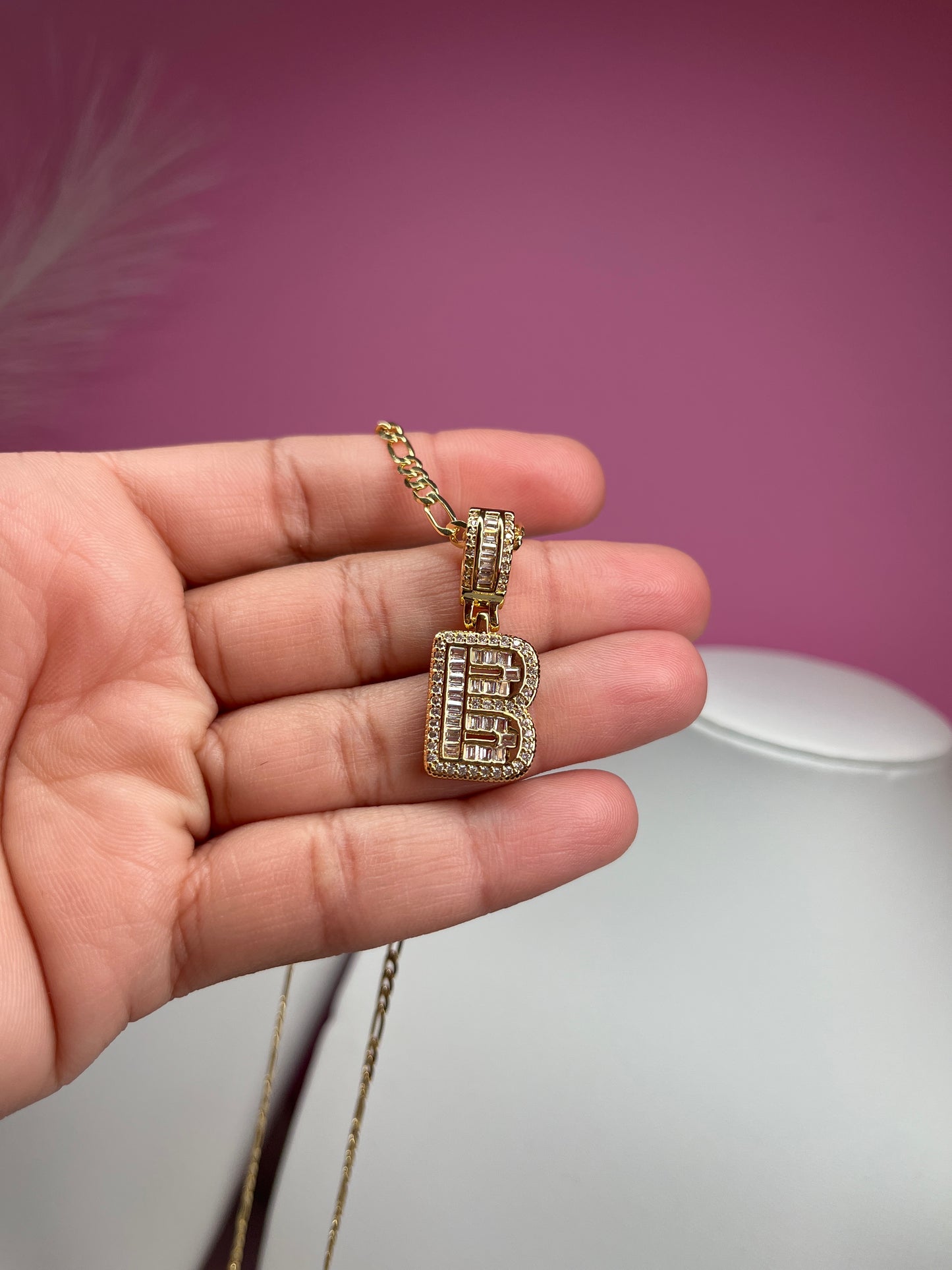 Necklace Inicial Brillante