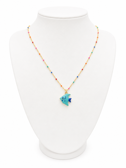 Necklace Pez Colores