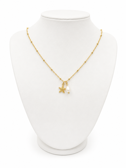 Necklace Estrella Perla