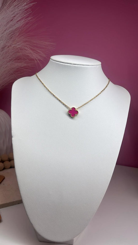 Necklace Van Rosa Fucsia