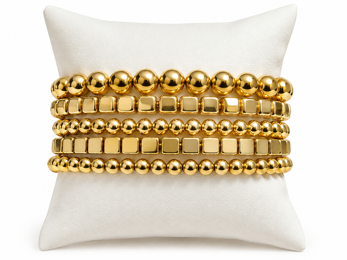 Pulsera Elástica Oro