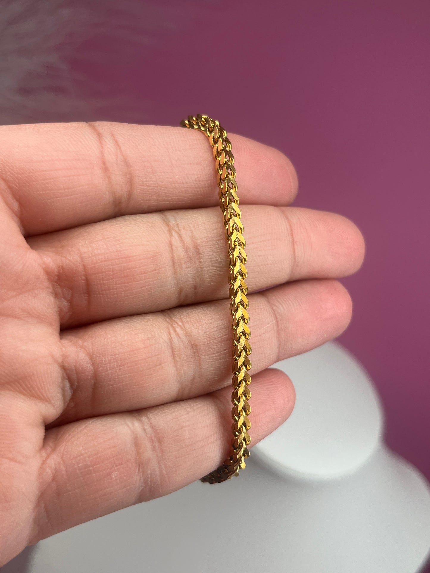 Pulsera Cubana Ajustable