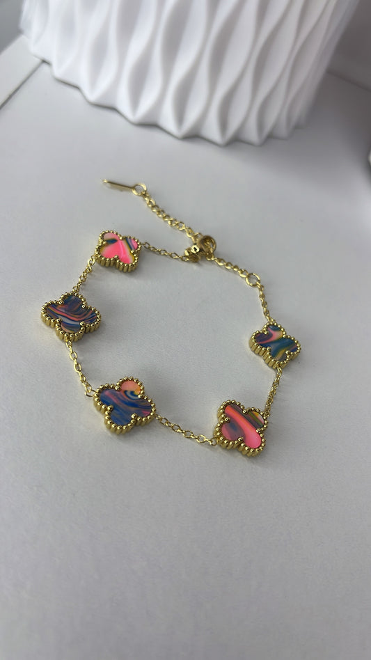 Pulsera Van mármol blue