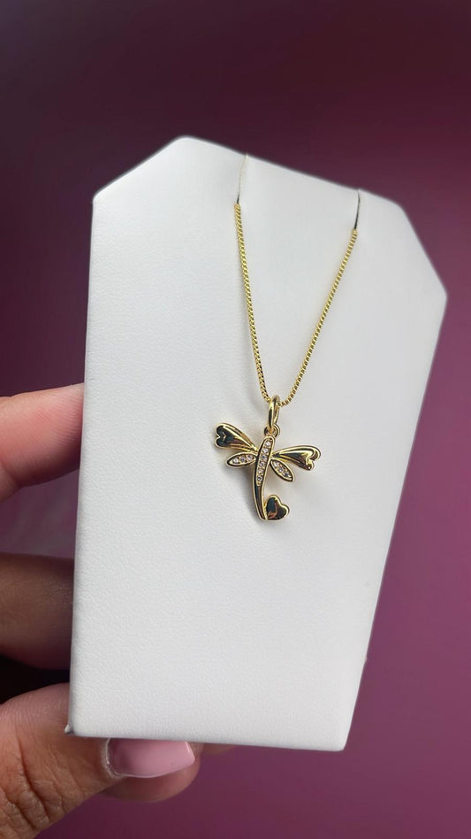 Necklace Libélula Celestial