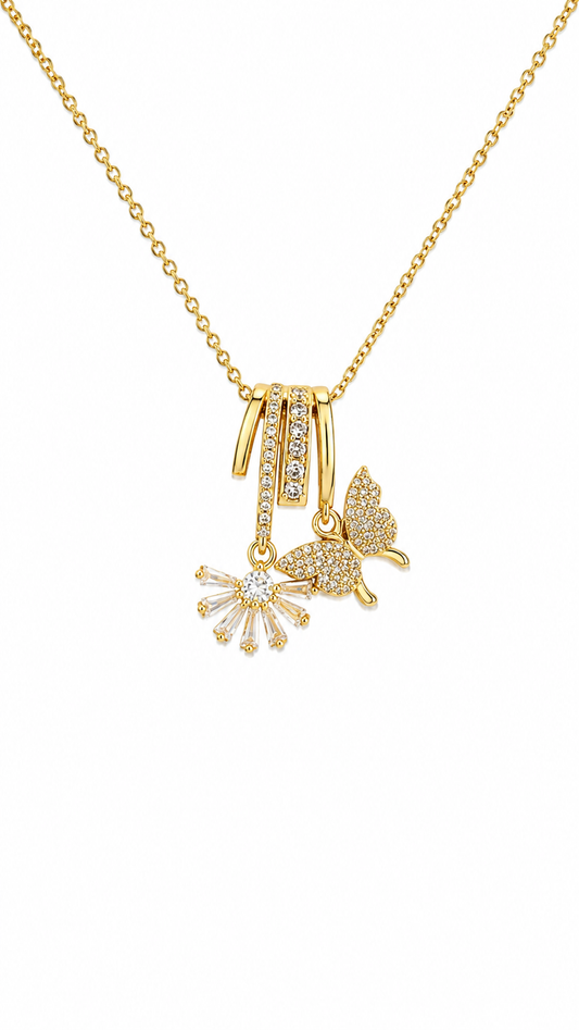 Cadena Charm Doble