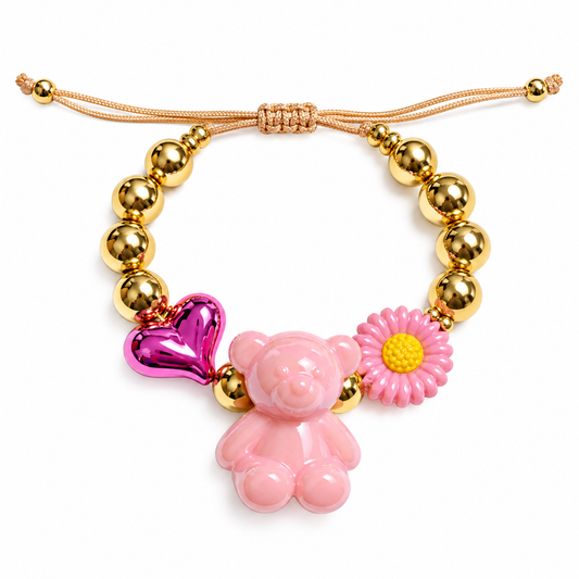 Pulsera Pink Bear