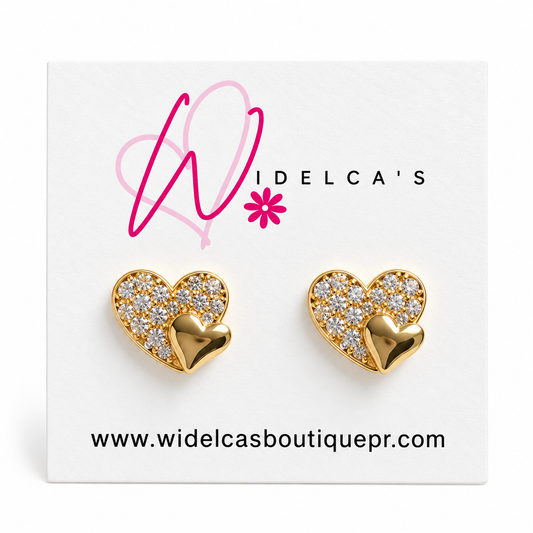 Arete Corazón Doble