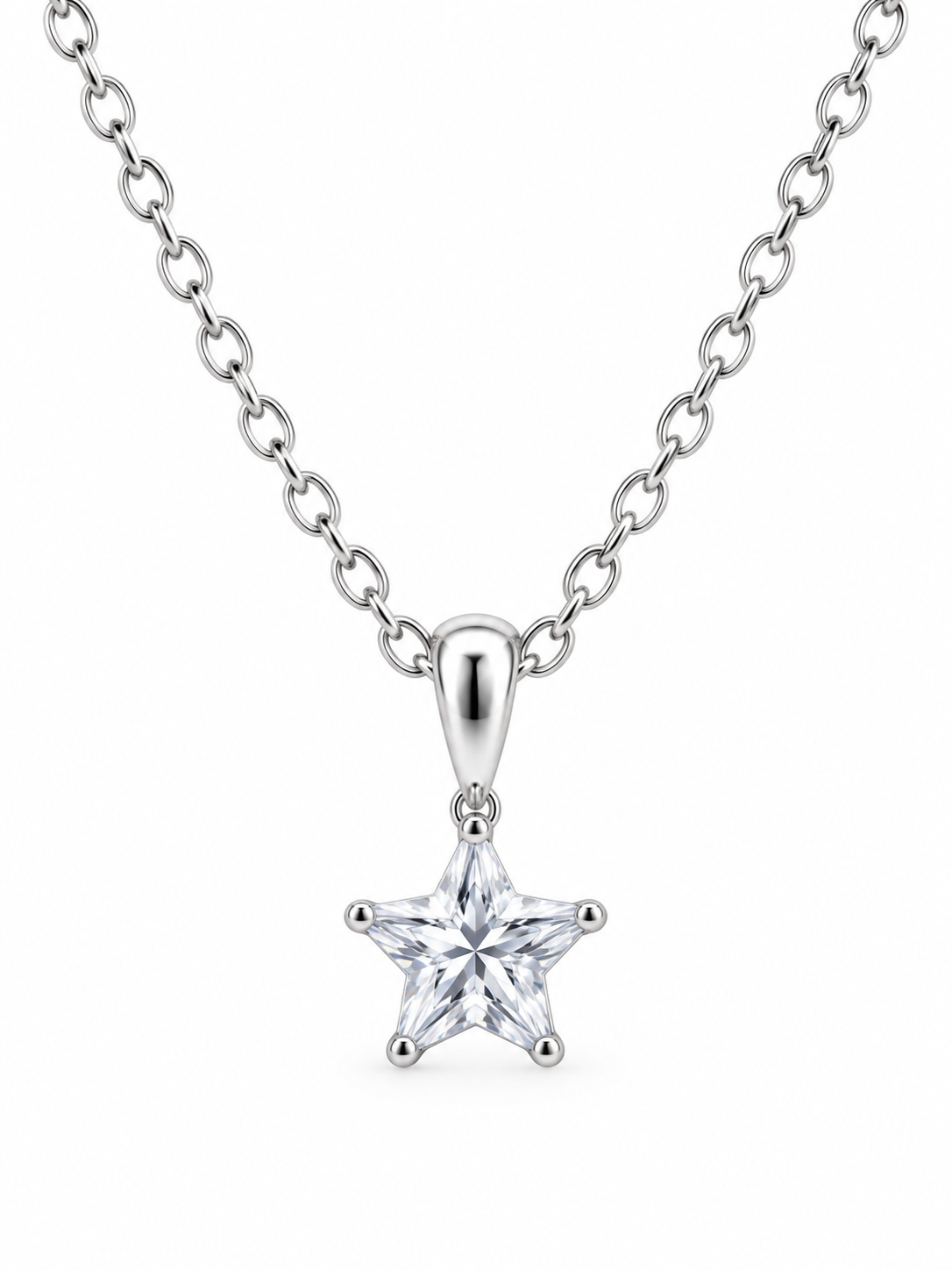 Necklace Estrella Plata