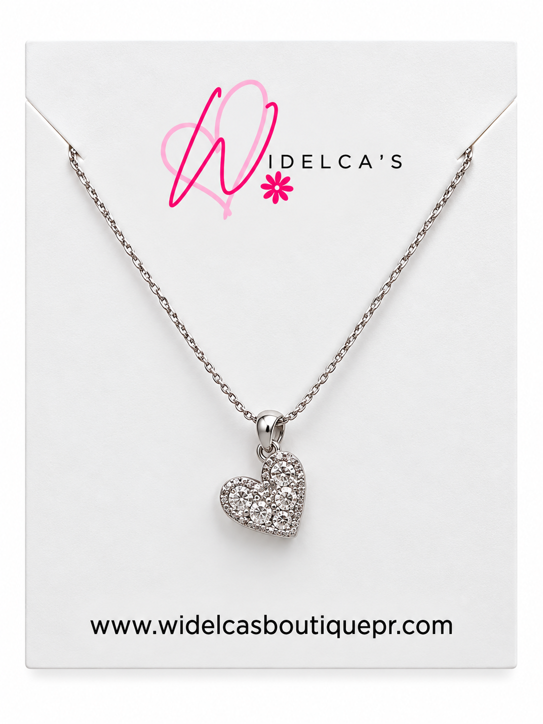 Necklace Plata Corazón