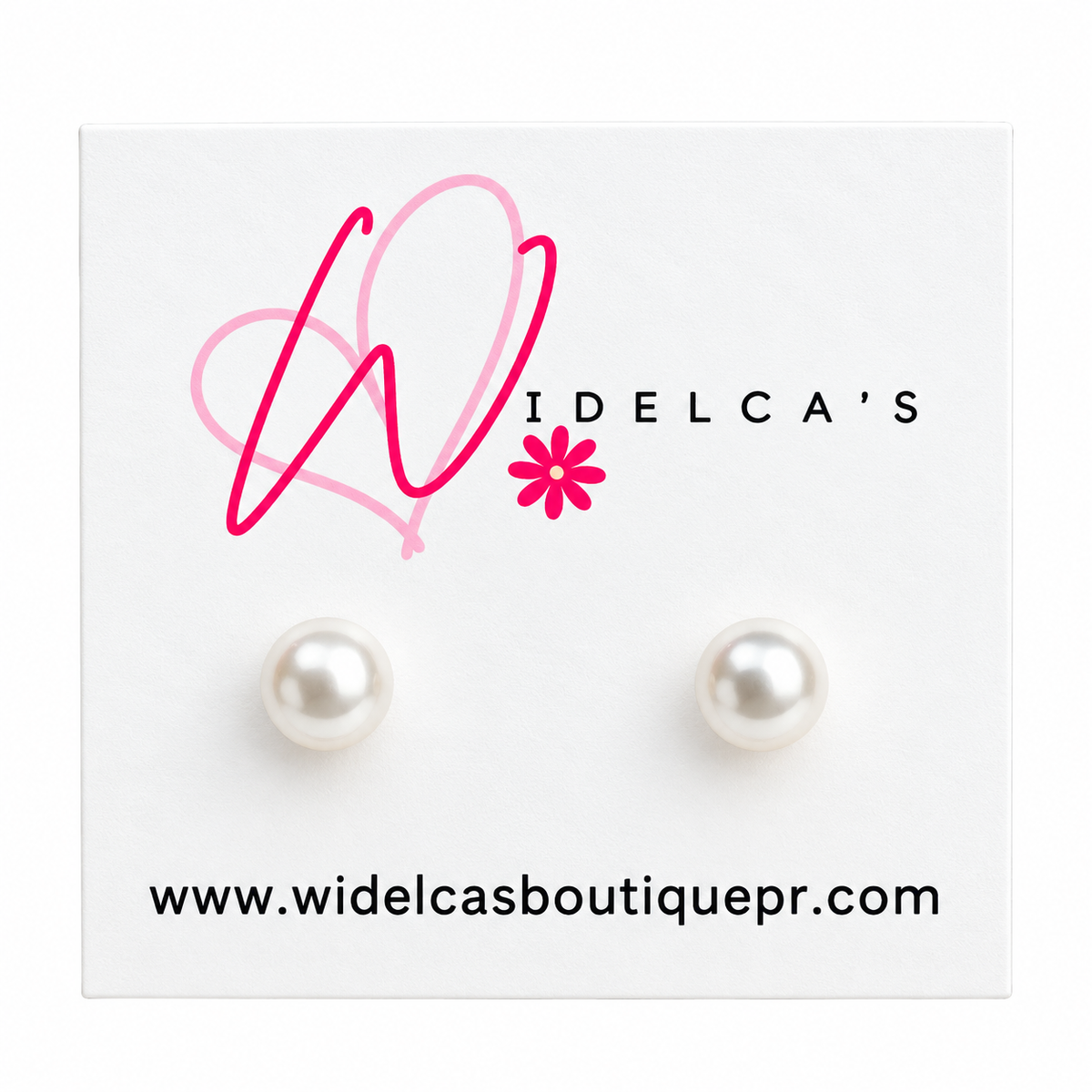 Arete Perlas Base Oro
