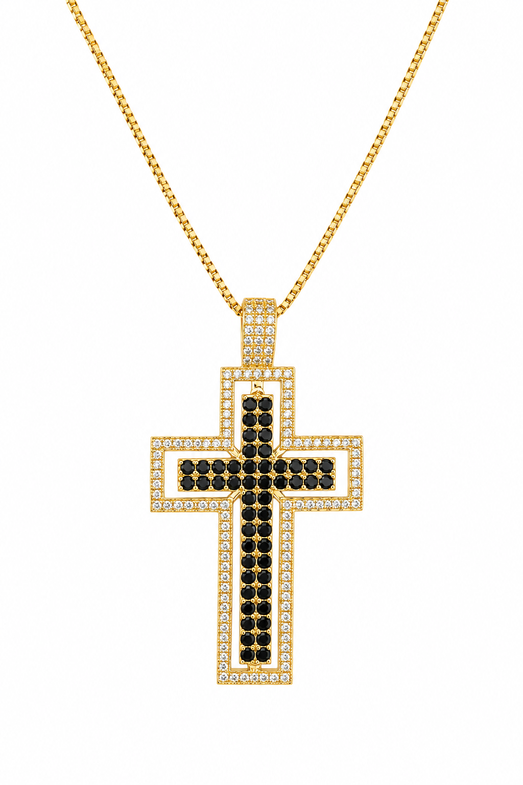 Cadena Cruz Negra