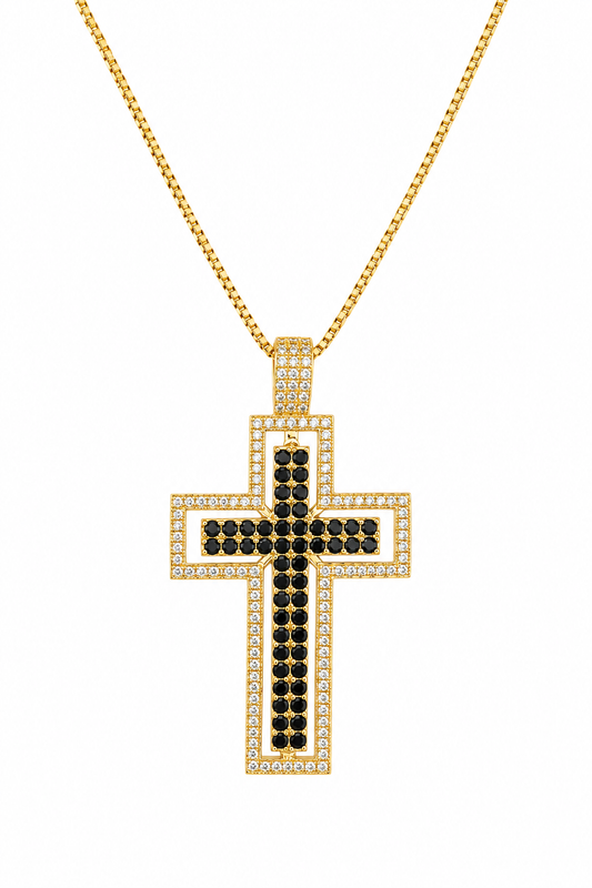 Cadena Cruz Negra