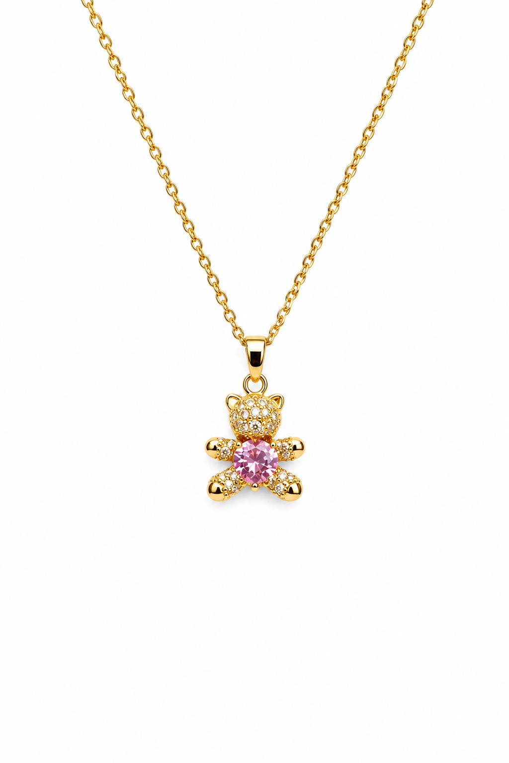 Necklace Oso Rosa