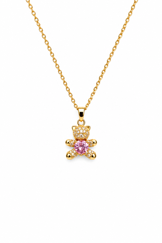 Necklace Oso Rosa