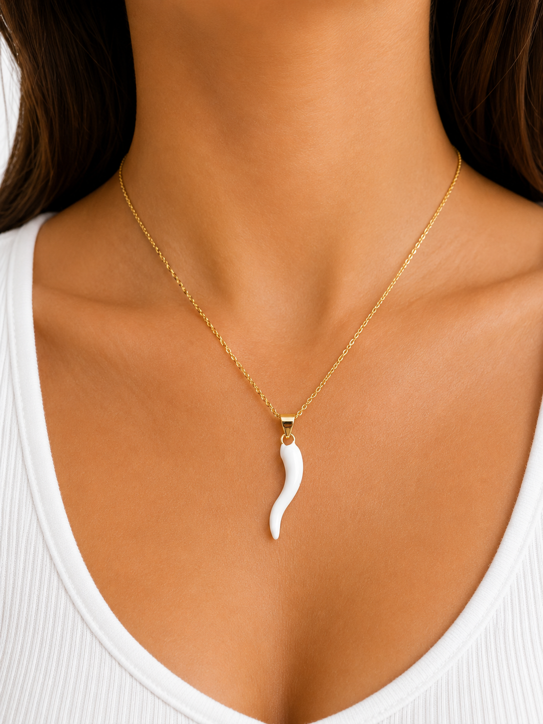 Necklace Picante Blanco