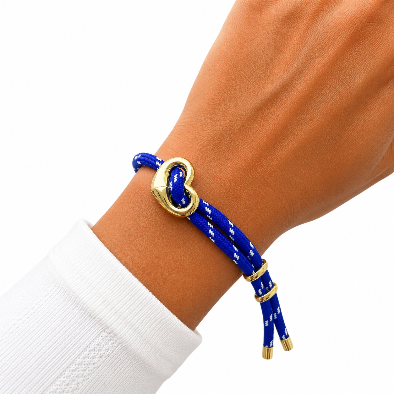 Pulsera Soga Corazon Royal