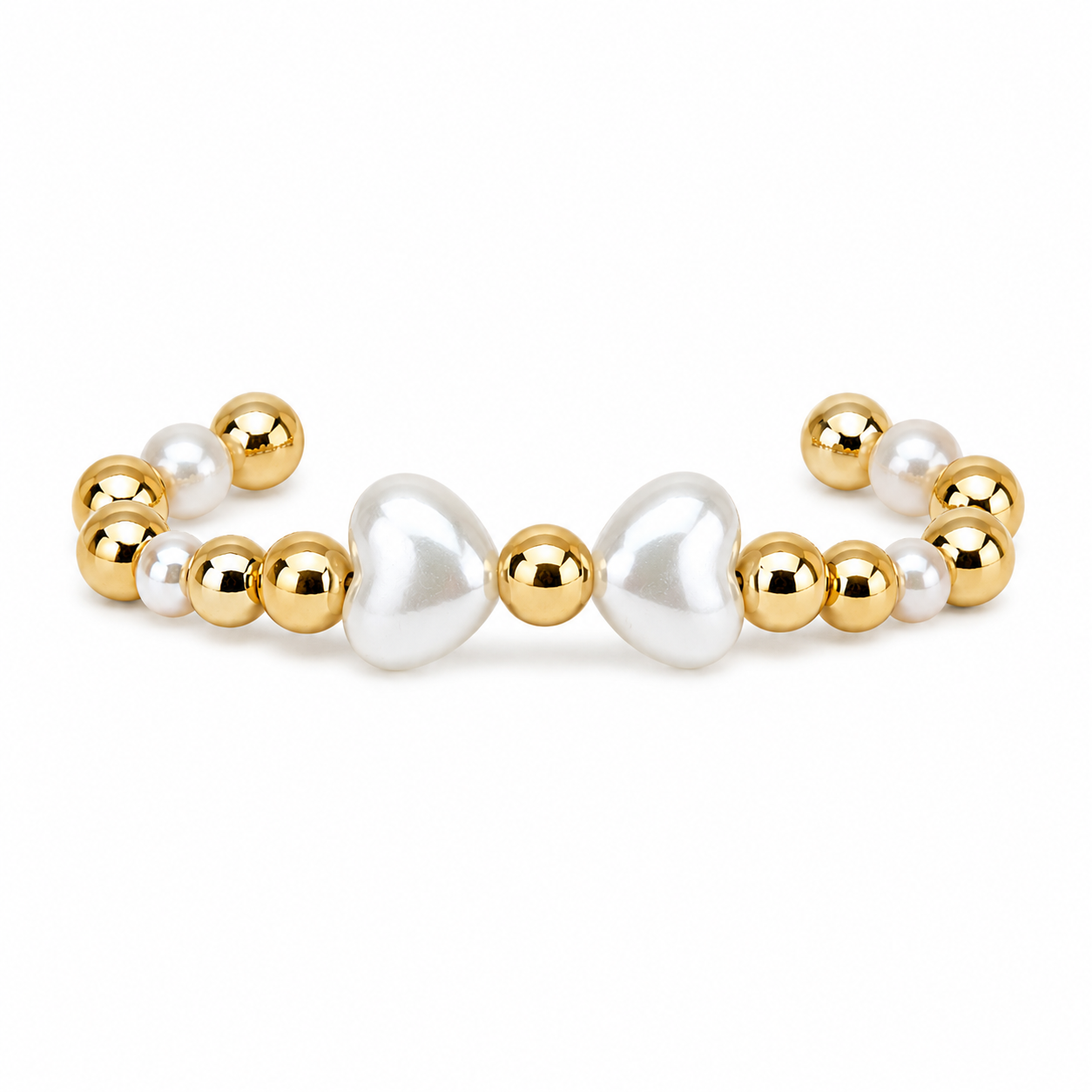 Pulsera lazo perlas