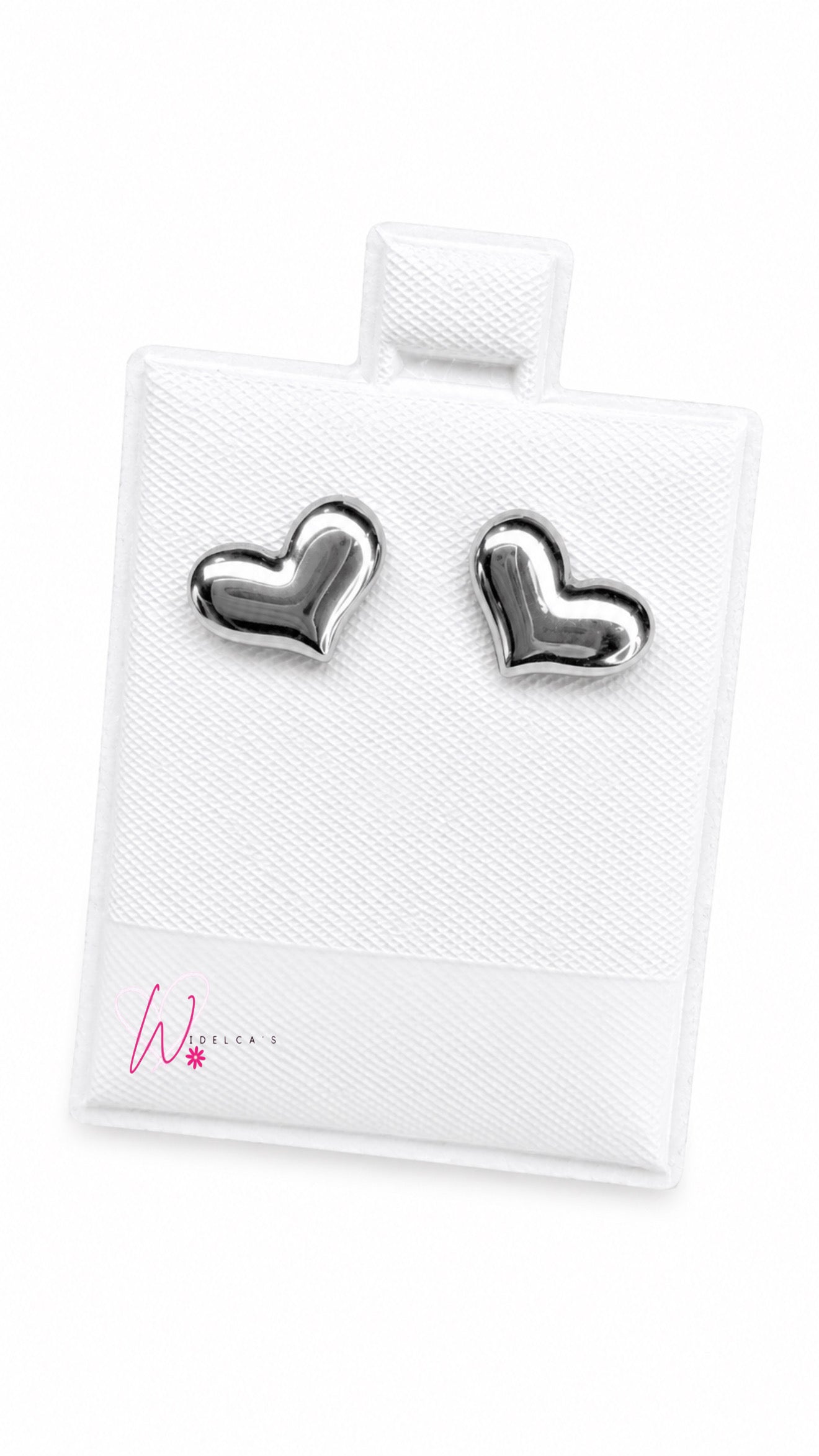 Arete Corazón Plata