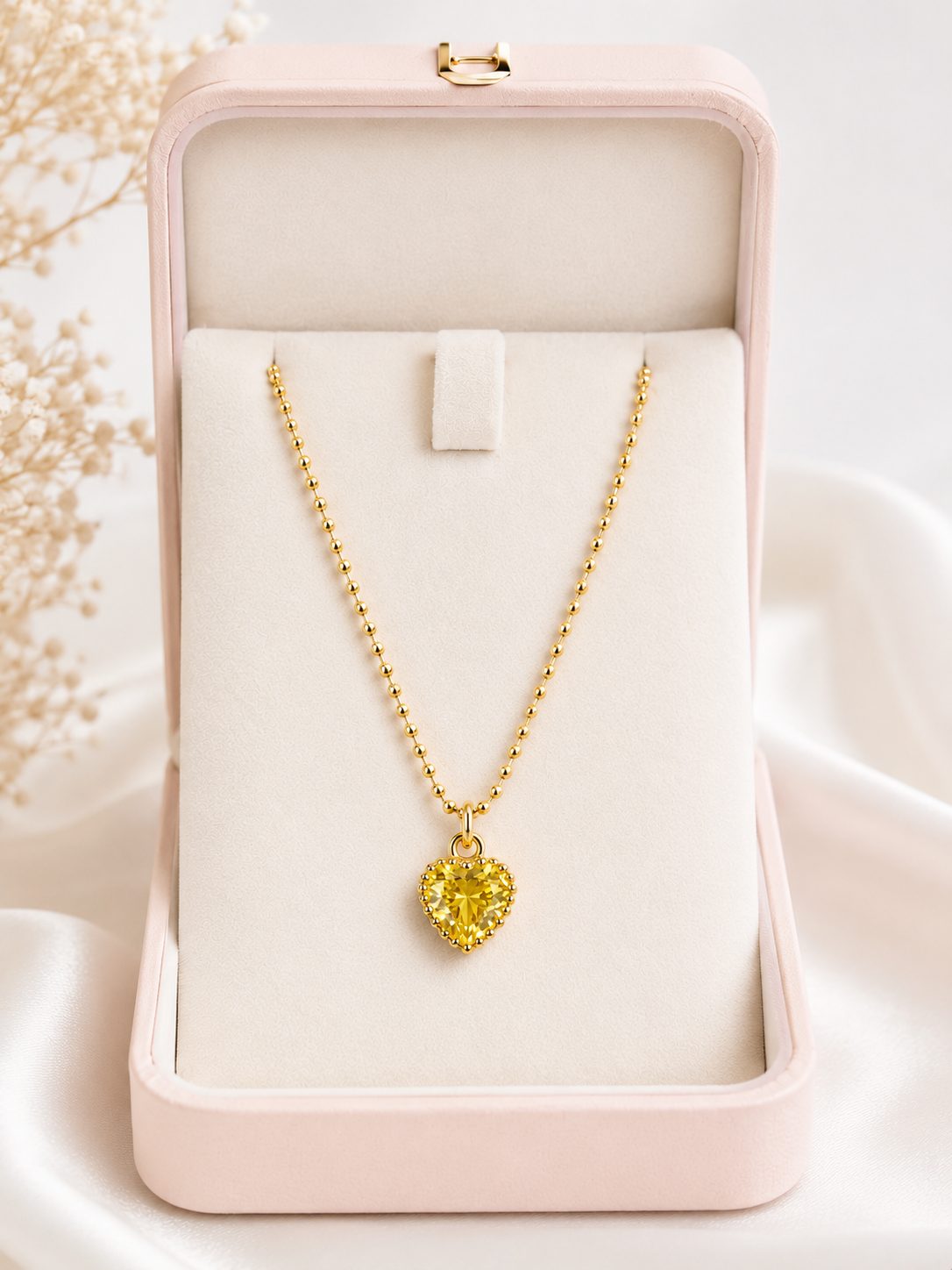 Cadena Corazón Amarillo